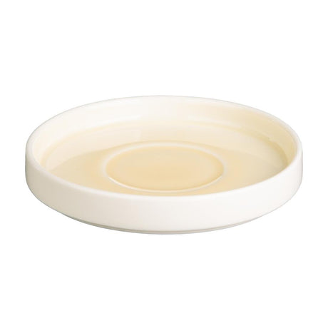 Olympia Fondant Saucer Lemon - 135mm 5 1/3" for CU424 (Box 6) CU425 - Whisk Hospitality - CU425