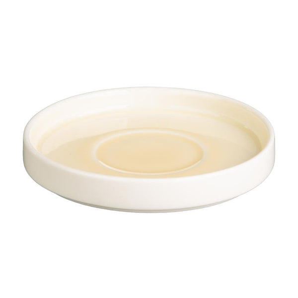 Olympia Fondant Saucer Lemon - 135mm 5 1/3" for CU424 (Box 6) CU425 - Whisk Hospitality - CU425