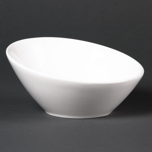 Olympia Lumina Round Sloping Bowl - 250ml 6" (Box 6) CF383 - Whisk Hospitality - CF383