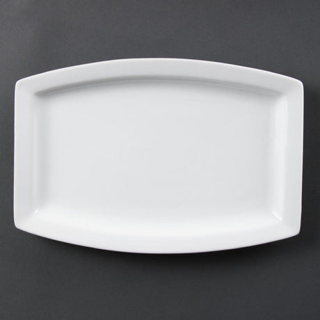 Olympia Whiteware Rectangular Plate - 320mm 12 3/4" (Box 6) C361 - Whisk Hospitality - C361
