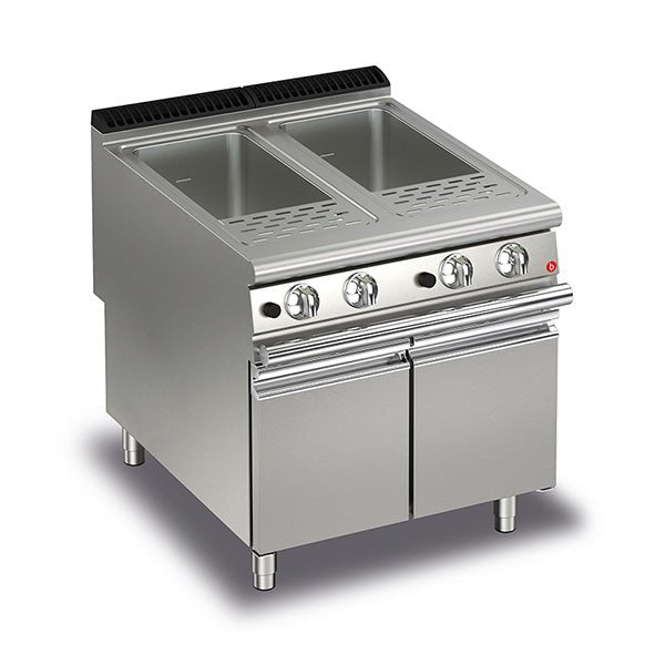 BARON 40+40L Double Basin Gas Pasta Cooker - Whisk Hospitality - Q90CP/G800