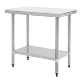 Vogue St/St Cutting Board Table - 900x600x900mm CB911 - Whisk Hospitality - CB911