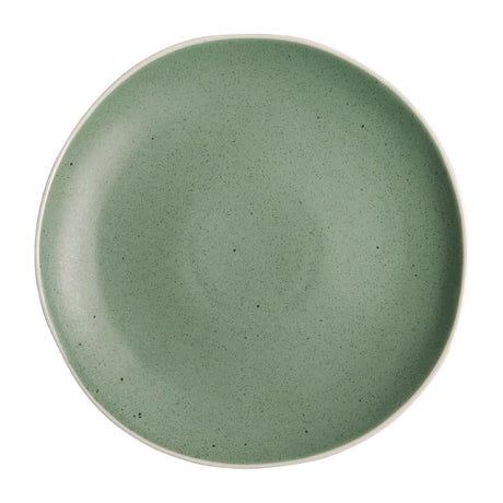 Olympia Chia Green Plate - 270mm 10.6" (Box 6) DR800 - Whisk Hospitality - DR800