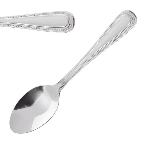 Olympia Bead Teaspoon St/St (Box 12) C130 - Whisk Hospitality - C130