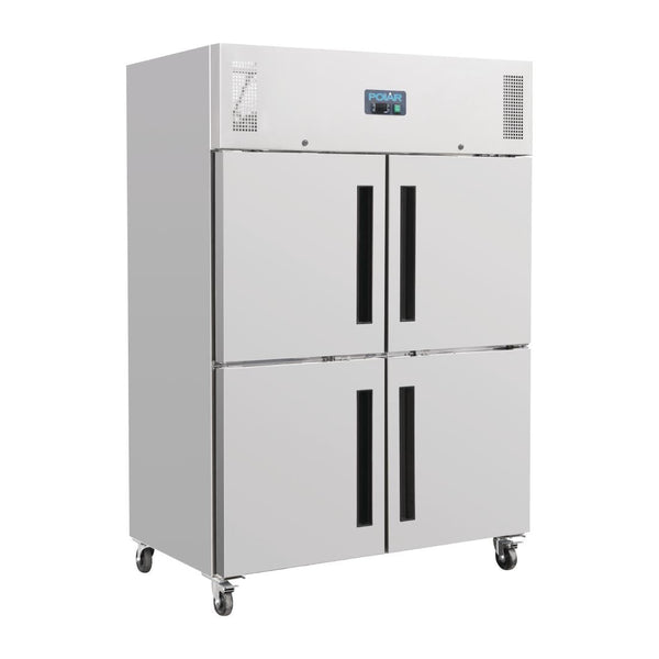 Polar G - Series Gastro Upright Freezer 4 Door Stable - 1200Ltr GH217 - A - Whisk Hospitality - GH217-A