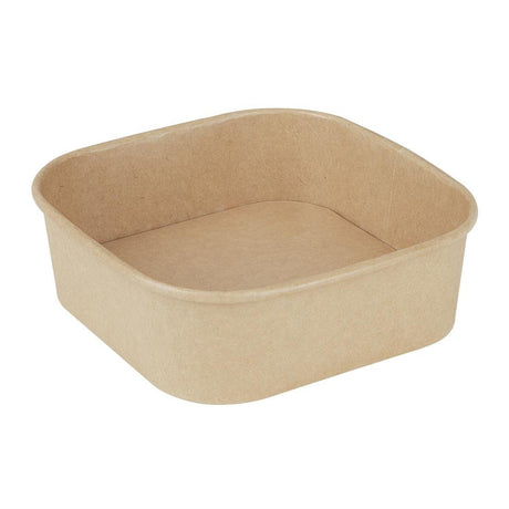 Fiesta Recyclable Square Container Base - 1000ml (Pack 300) HW016 - Whisk Hospitality - HW016