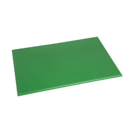 Hygiplas High Density Chopping Board Green - 450x300x12mm J012 - Whisk Hospitality - J012