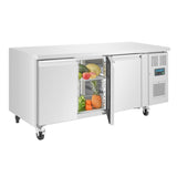 Polar U - Series Triple Door Counter Freezer 417Ltr G600 - A - Whisk Hospitality - G600-A
