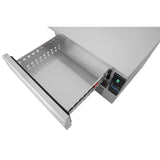 Polar U - Series Single Drawer Counter Fridge Freezer 3xGN DA995 - A - Whisk Hospitality - DA995-A