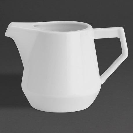 Olympia Whiteware Deco Jug - 200ml (Box 6) HZ866 - Whisk Hospitality - HZ866