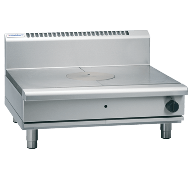 Waldorf 800 Series Rn8100G B 900Mm Gas Target Top Bench Model - Whisk Hospitality - RN8100G-B