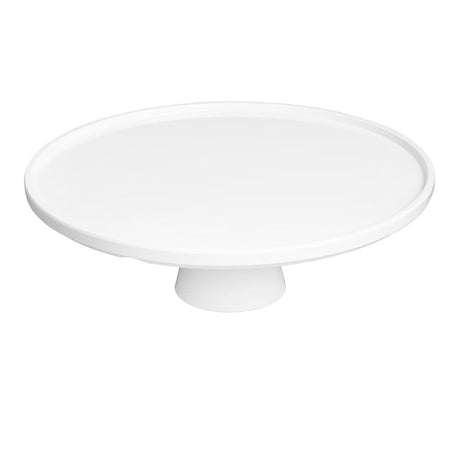 Olympia Kristallon Melamine Cake Stand Round - 330x110mm CU988 - Whisk Hospitality - CU988