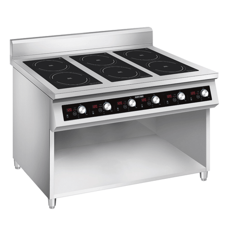 ElectMax 900 Series Induction 6 Burner Cooker with Splashback EIC9 - 1200P - Whisk Hospitality - EIC9-1200P