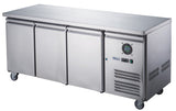 FED - X S/S Three Door Bench Freezer - XUB6F18S3V - Whisk Hospitality - XUB6F18S3V