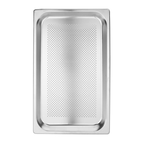 Vogue Perforated St/St - GN 1/1 25mm K827 - A - Whisk Hospitality - K827-A