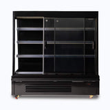 Bromic Semi Vertical Display Fridge - Gondola - 1580mm - 2 Doors - Sliding - Whisk Hospitality - SVM1580SD-NR