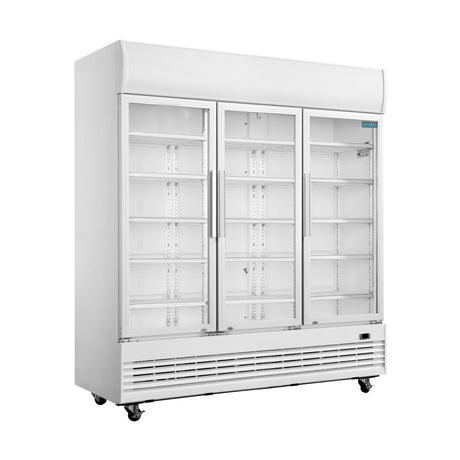 Polar G - Series Triple Door Display Refrigerator GE769 - A - Whisk Hospitality - GE769-A