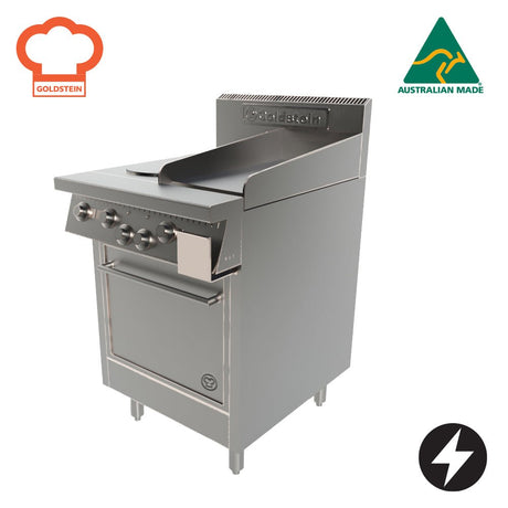 GOLDSTEIN PE2S12G20FF | 505MM (20") FAN FORCED OVEN RANGES | ELECTRIC - Whisk Hospitality - PE2S12G20FF