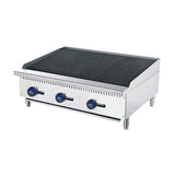 Cookrite 910MM CHAR ROCK BROILER W910 X D700 X H385 COOKRITE ATCB - 36 - NG - Whisk Hospitality - ATCB-36-NG
