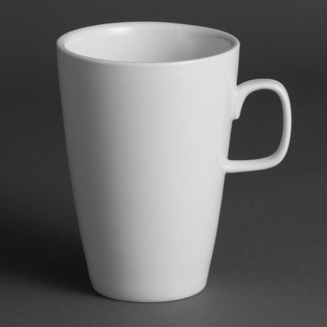 Olympia Latte Mug White - 400ml 14oz (Box 12) Y109 - Whisk Hospitality - Y109