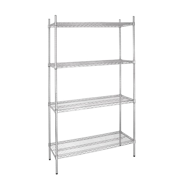 Vogue Flat Pack 4 Shelf Unit - 915x460x1840mm L927 - Whisk Hospitality - L927