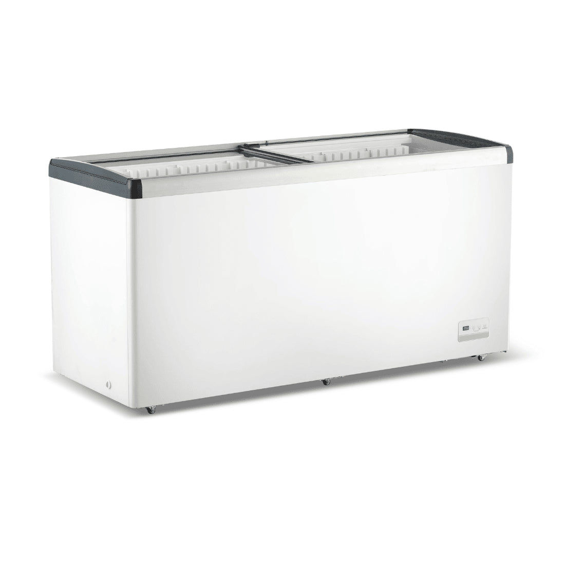 Thermaster 516L Chest Freezer with Flat Glass Sliding Lids - WD516G - Whisk Hospitality - WD516G