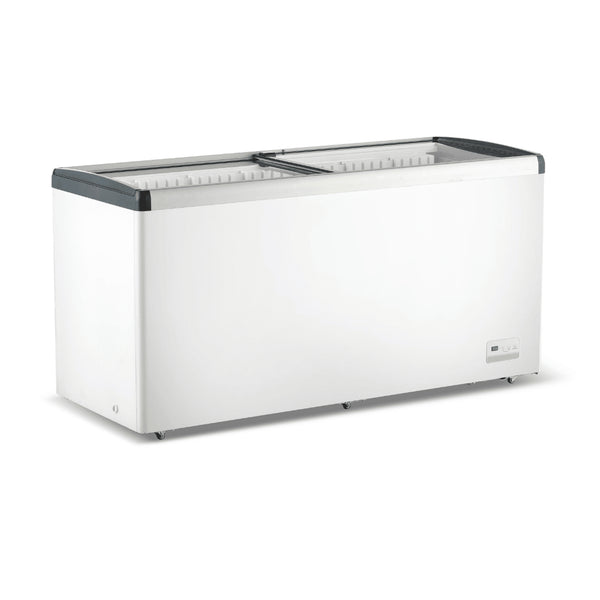 Thermaster 516L Chest Freezer with Flat Glass Sliding Lids - WD516G - Whisk Hospitality - WD516G