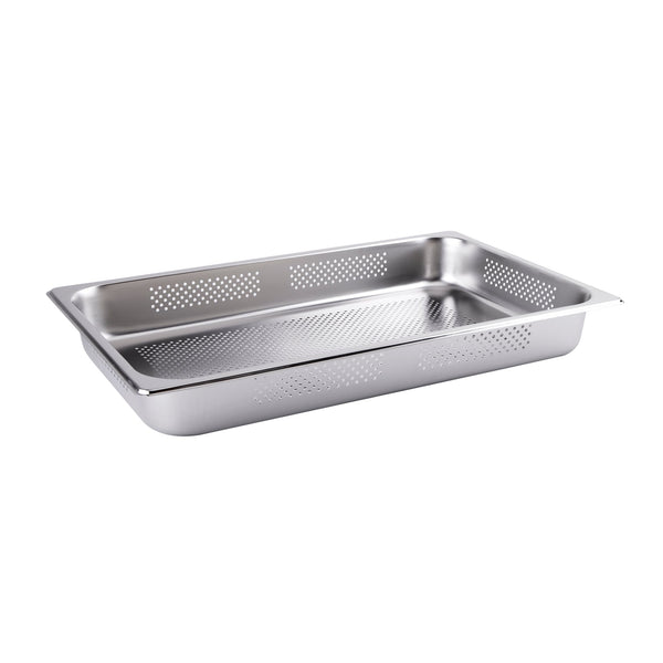 Perforated Gastronorme Pan - S/S - 1/1 / 65mm - Whisk Hospitality - 401365
