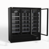 AG Supermarket Three Doors Upright Display Freezer FSB1500 - Whisk Hospitality - FSB1500