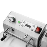 Apuro Double Electric Fryer with Timer - 5Ltr - 2x2.8kW CU624 - A - Whisk Hospitality - CU624-A