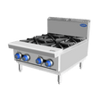 Cookrite OPEN 4 BURNER COOK TOPS NG AT80G4B - C - NG - Whisk Hospitality - AT80G4B-C-NG
