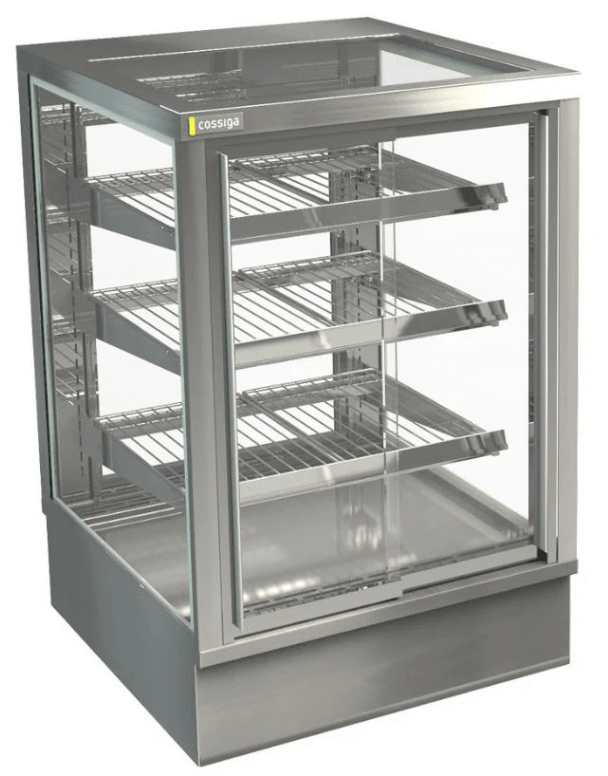 Cossiga Countertop 600mm Heated Display - Whisk Hospitality - 3PA-5245-STGHT6-STK0005
