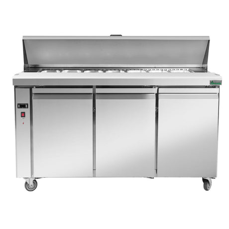 Thermaster three door Sandwich Bar - SLB150 - Whisk Hospitality - SLB150