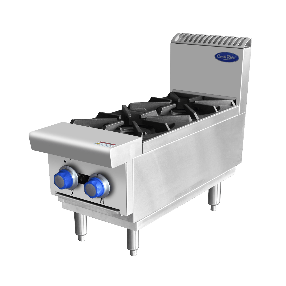 Cookrite OPEN 2 BURNER COOK TOPS LPG AT80G2B - C - LPG - Whisk Hospitality - AT80G2B-C-LPG