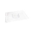 Vogue Clear Polycarbonate Notched Lid - GN 1/2 U251 - Whisk Hospitality - U251