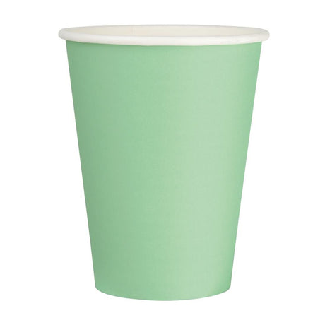 Fiesta Recyclable Hot Cup Single Wall Aqua 340ml (Box 1000) GP404 - Whisk Hospitality - GP404