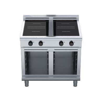 Waldorf 800 Series Inl8400R5 Cb 900Mm Electric Induction Cooktop Low Back Version Cabinet - Whisk Hospitality - INL8400R5-CB