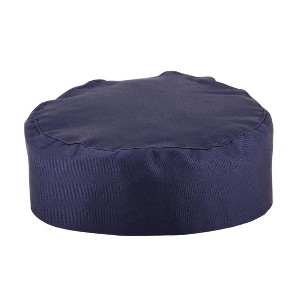 Whites Skull Cap Blue Polycotton - One Size A204 - Whisk Hospitality - A204