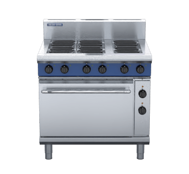 Blue Seal Evolution Series E56D 900Mm Electric Range Convection Oven - Whisk Hospitality - E56D