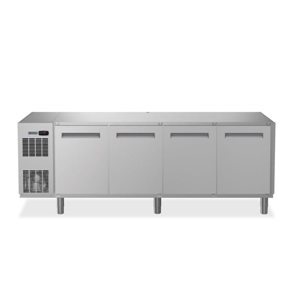 Electrolux ecostore 4 Door Underbench Stainless Steel Refrigerator 327L EJ4H7AAAA - Whisk Hospitality - EJ4H7AAAA