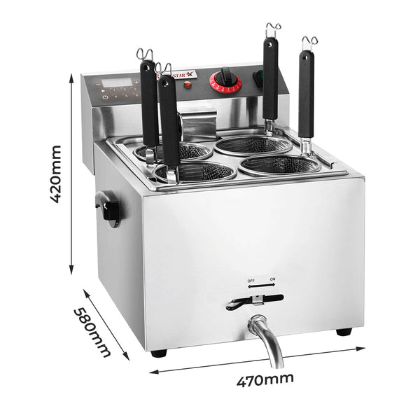 DF-BP Electric Pasta Cooker 10L - Whisk Hospitality - DF-BP