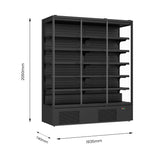 Thermaster Supermarket Panorama 3 Door Chiller Display - DC - 187B - Whisk Hospitality - DC-187B