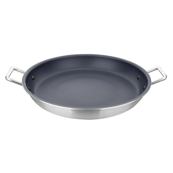 Vogue Paella Pan Aluminium Non - stick Teflon Platinum Plus - 350x65mm HT990 - Whisk Hospitality - HT990