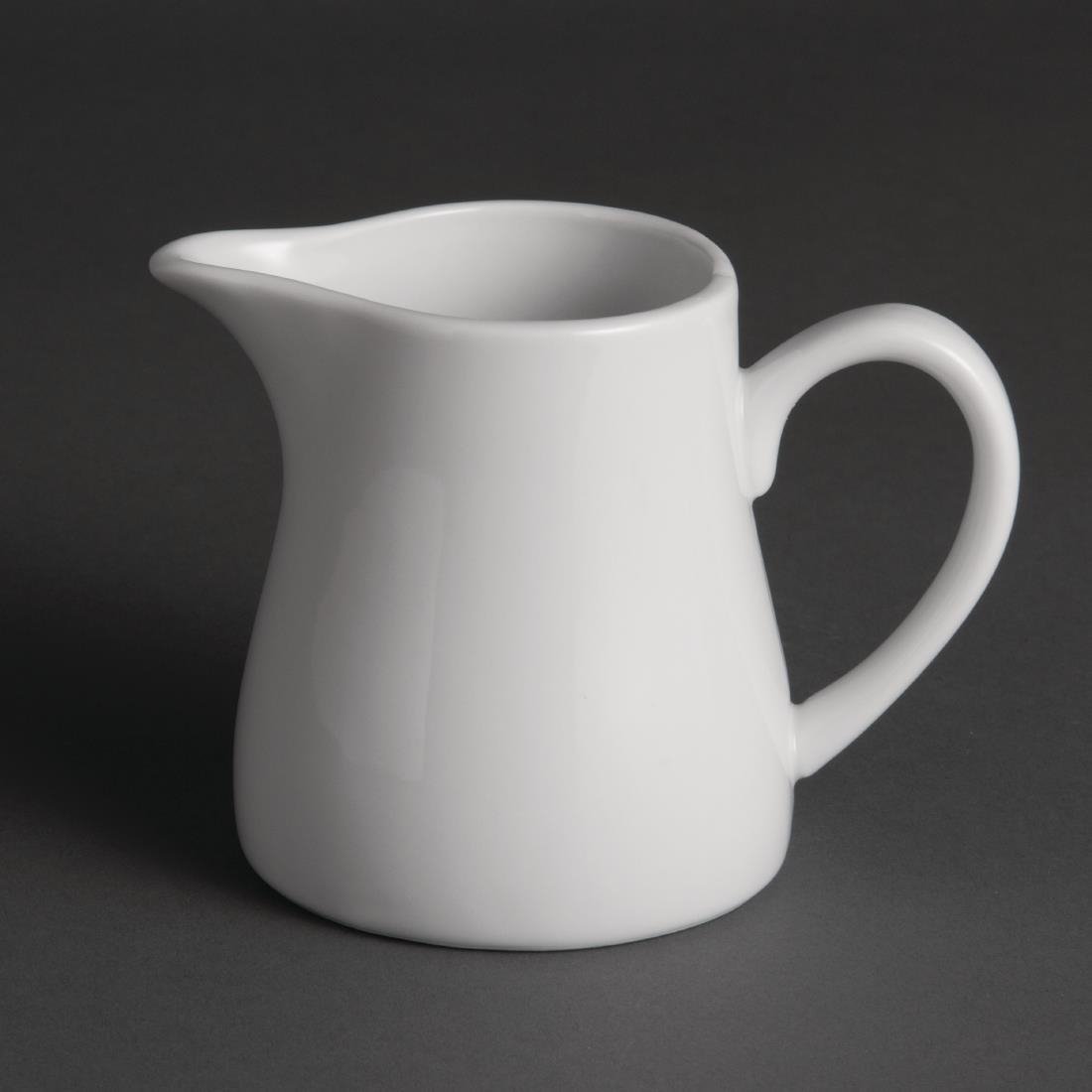 Olympia Whiteware Jug - 10oz (Box 6) U821 - Whisk Hospitality - U821