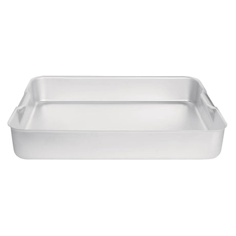 Vogue Deep Roasting Pan Aluminium - 610x455x100mm 24x18x4" K416 - Whisk Hospitality - K416