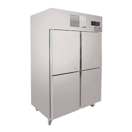 Thermaster TROPICAL 4 x Half door SS Fridge - SUC1000 - Whisk Hospitality - SUC1000