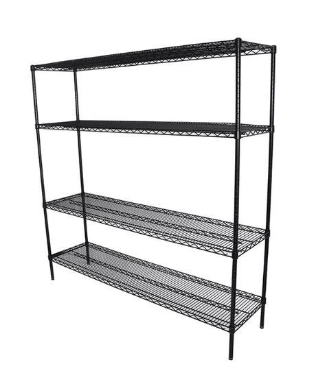 QSR BES4T18045 4 Tier Heavy Duty Storage Rack - Whisk Hospitality - 3PA-7259-BES4T18045