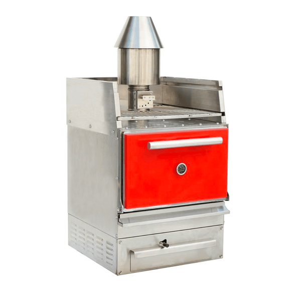 Brenner Ember Charcoal Grill & Oven 50kg Cooking Capacity CFO1-50R - Whisk Hospitality - CFO1-50R