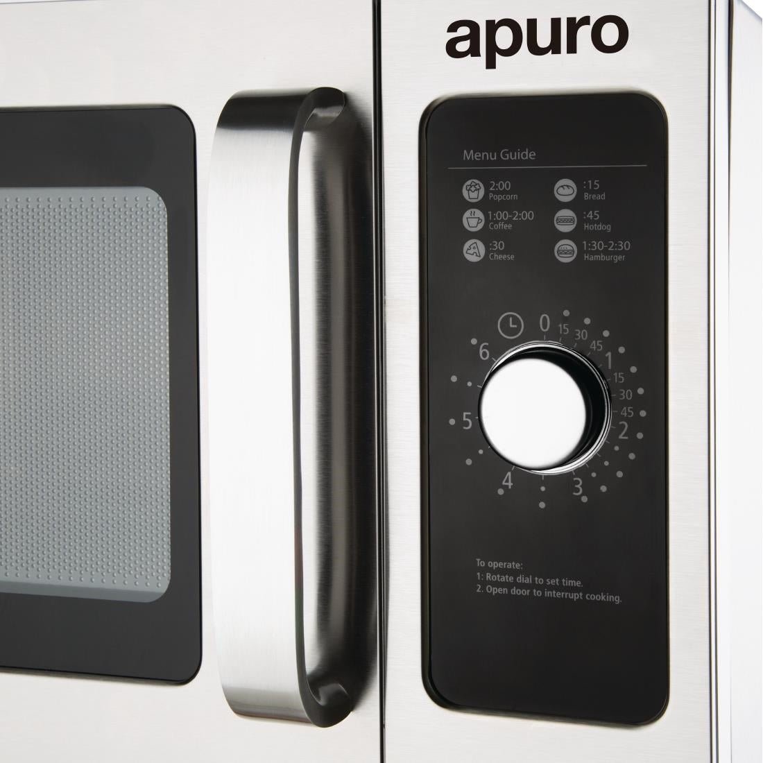 Apuro Commercial Microwave - Manual Light Duty - 25Ltr FB861 - A - Whisk Hospitality - FB861-A