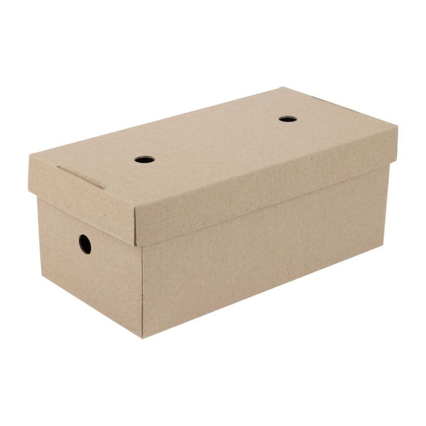 Fiesta Compostable Fold out Take away Box (Pack 100) HP943 - Whisk Hospitality - HP943